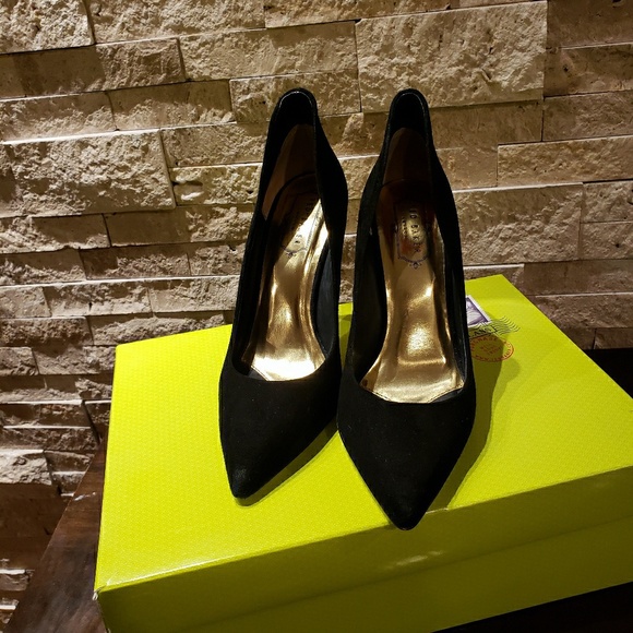 ted baker black high heels